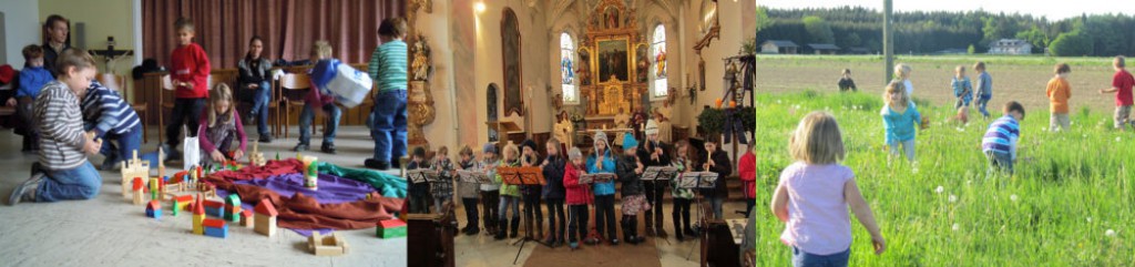 Kinder- und Familiengottesdienste im Pfarrverband Edling: Spiel, Musik, Basteln und Gemeinschaft
